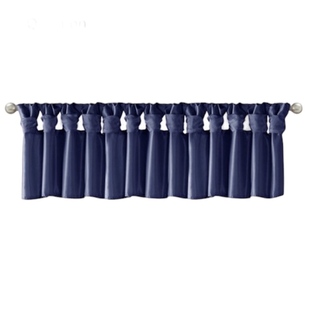 NWT Madison Park • Emilia Valance Pair - Navy
